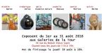 EXPOSITION GALERIE DE LA TOUR EXPOSITION GALERIE DE LA TOUR